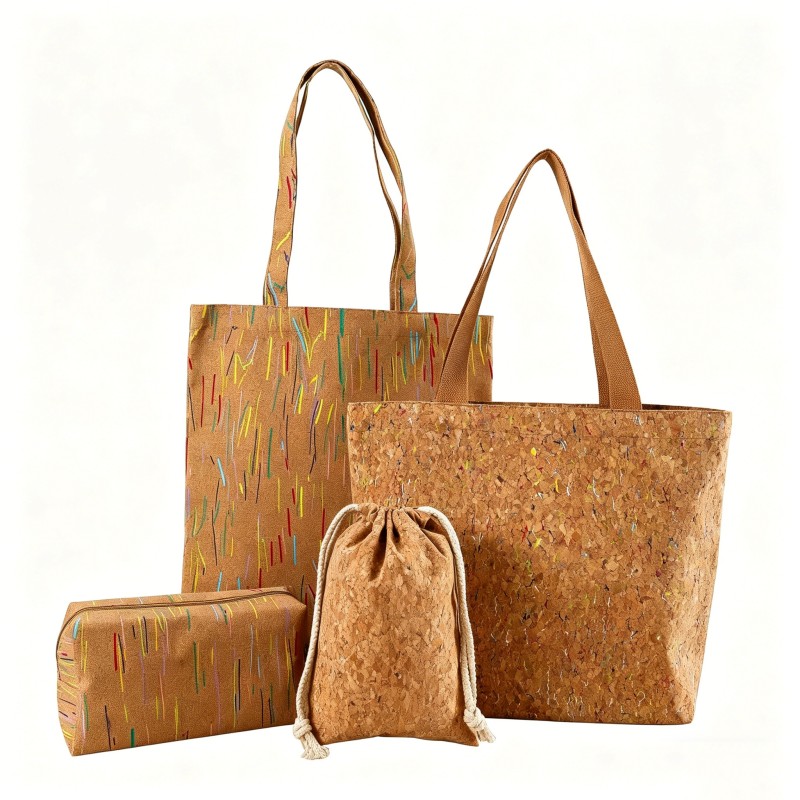 Bolsa de compras de corcho