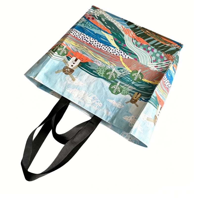 Bolsa de compras tejida PP laminada