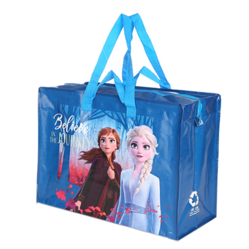 Bolsa con cremallera no tejida